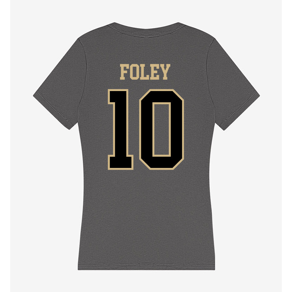 Wake Forest - NCAA Football : Jack Foley - Women's V-Neck T-Shirt-1