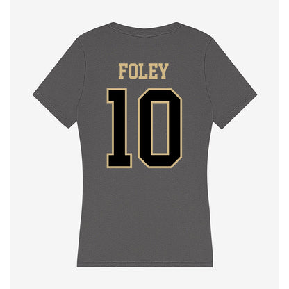 Wake Forest - NCAA Football : Jack Foley - Women's V-Neck T-Shirt-1