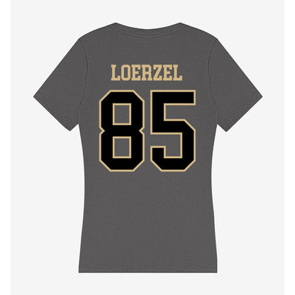 Wake Forest - NCAA Football : Will Loerzel - Women's V-Neck T-Shirt-1
