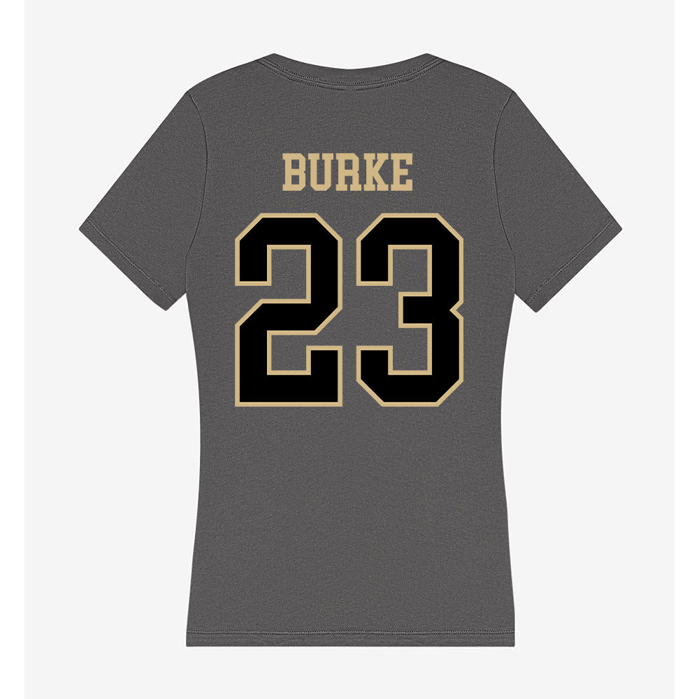 Wake Forest - NCAA Women's Volleyball : Catherine Burke - Women's V-Neck T-Shirt-1