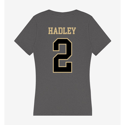 Wake Forest - NCAA Men's Soccer : Miles Hadley - Women's V-Neck T-Shirt-1