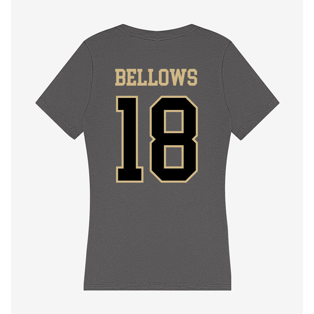 Wake Forest - NCAA Women's Volleyball : Becca Bellows - Women's V-Neck T-Shirt-1