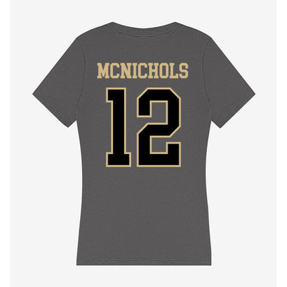 Wake Forest - NCAA Football : Tylan McNichols - Women's V-Neck T-Shirt-1
