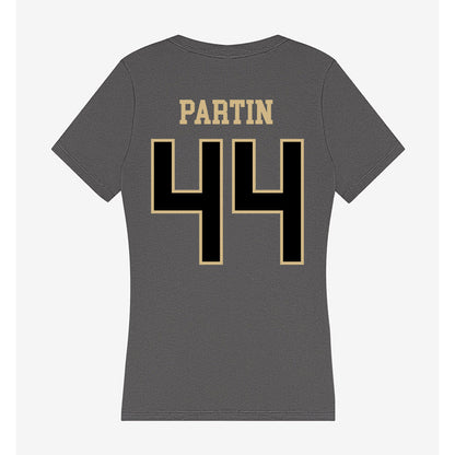 Wake Forest - NCAA Football : Monroe Partin - Women's V-Neck T-Shirt-1