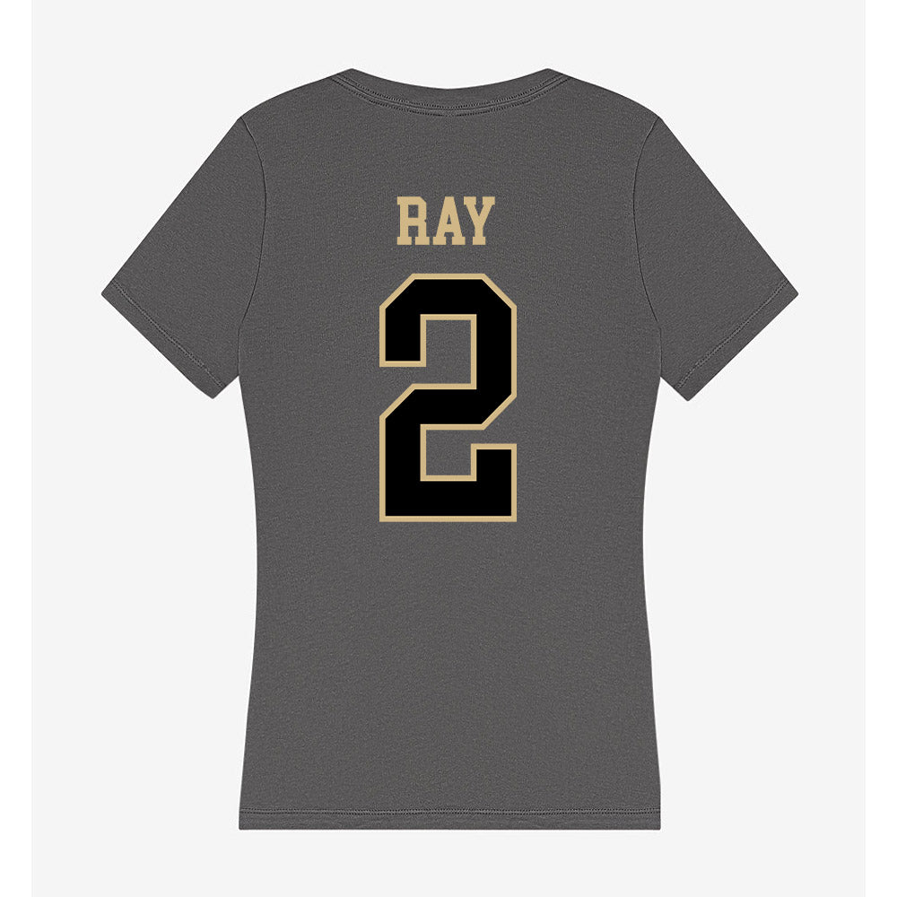 Wake Forest - NCAA Baseball : William Ray - Women's V-Neck T-Shirt-1