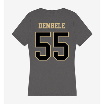Wake Forest - NCAA Football : Kadear Dembele - Women's V-Neck T-Shirt-1
