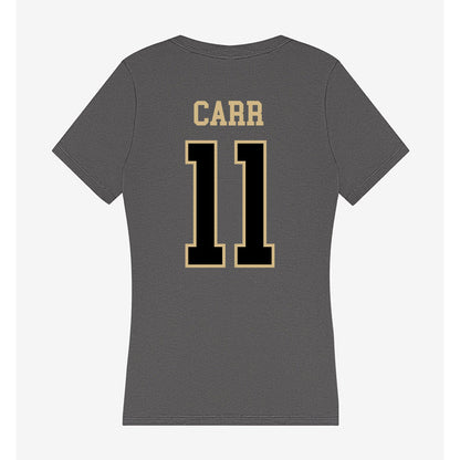 Wake Forest - NCAA Football : Ny Carr - Women's V-Neck T-Shirt-1