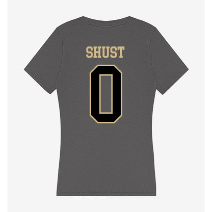 Wake Forest - NCAA Football : Brady Shust - Women's V-Neck T-Shirt-1