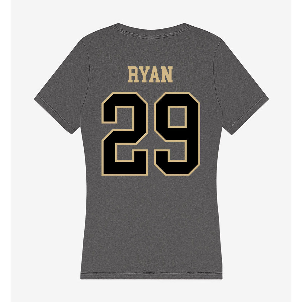 Wake Forest - NCAA Football : Jake Ryan - Women's V-Neck T-Shirt-1