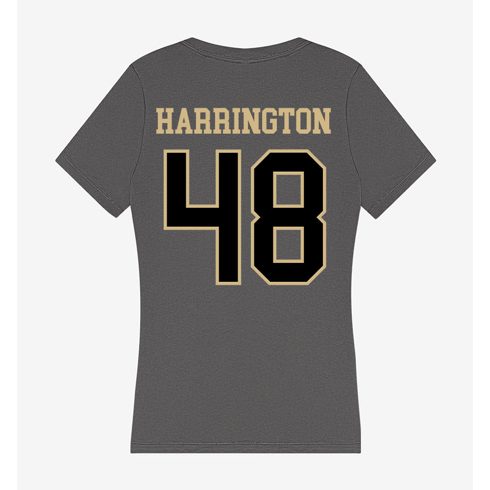 Wake Forest - NCAA Football : Ryan Harrington - Women's V-Neck T-Shirt-1