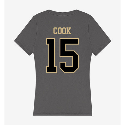 Wake Forest - NCAA Football : Devin Cook - Classic Shersey Women's V-Neck T-Shirt-1