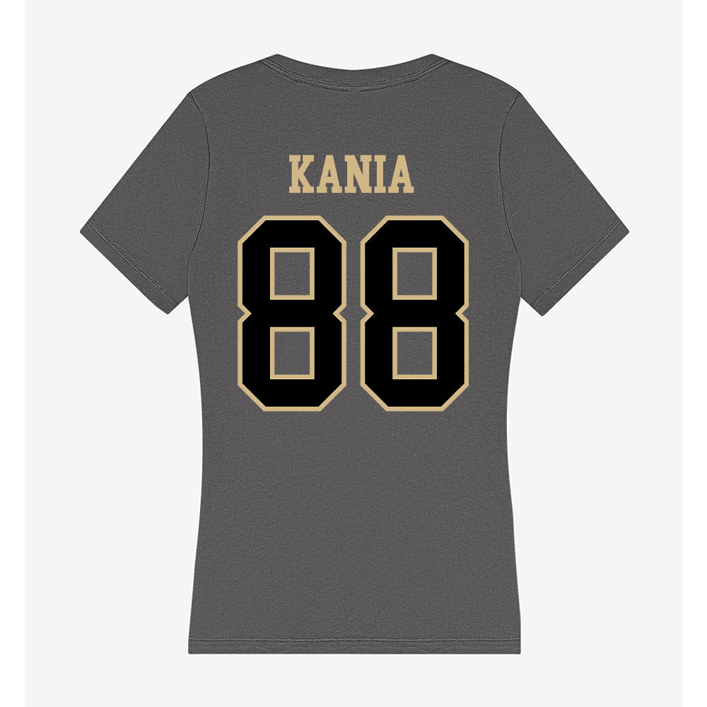 Wake Forest - NCAA Football : Bryce Kania - Women's V-Neck T-Shirt-1