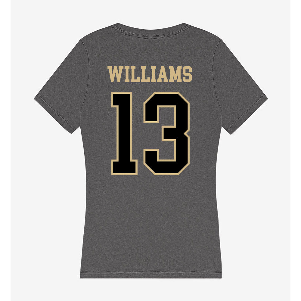 Wake Forest - NCAA Football : Ashaad Williams - Classic Shersey Women's V-Neck T-Shirt-1