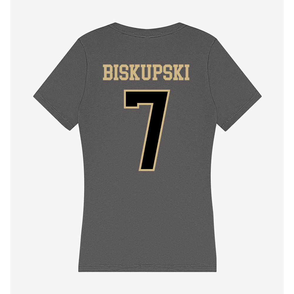 Wake Forest - NCAA Men's Soccer : Philip Biskupski - Classic Shersey Women's V-Neck T-Shirt-1