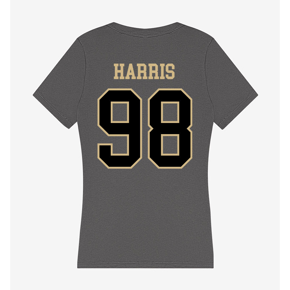 Wake Forest - NCAA Football : Christian Harris - Women's V-Neck T-Shirt-1