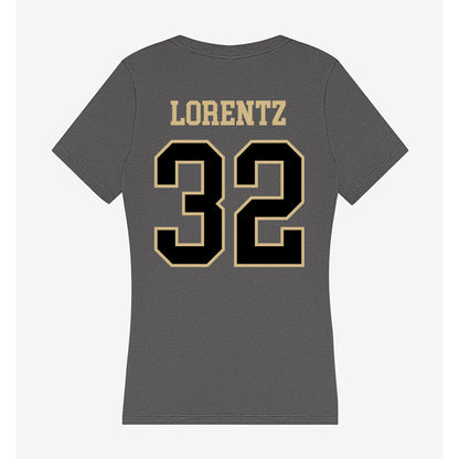 Wake Forest - NCAA Men's Soccer : Tate Lorentz - Women's V-Neck T-Shirt-1
