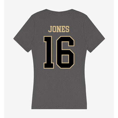 Wake Forest - NCAA Baseball : Evan Jones - Women's V-Neck T-Shirt-1