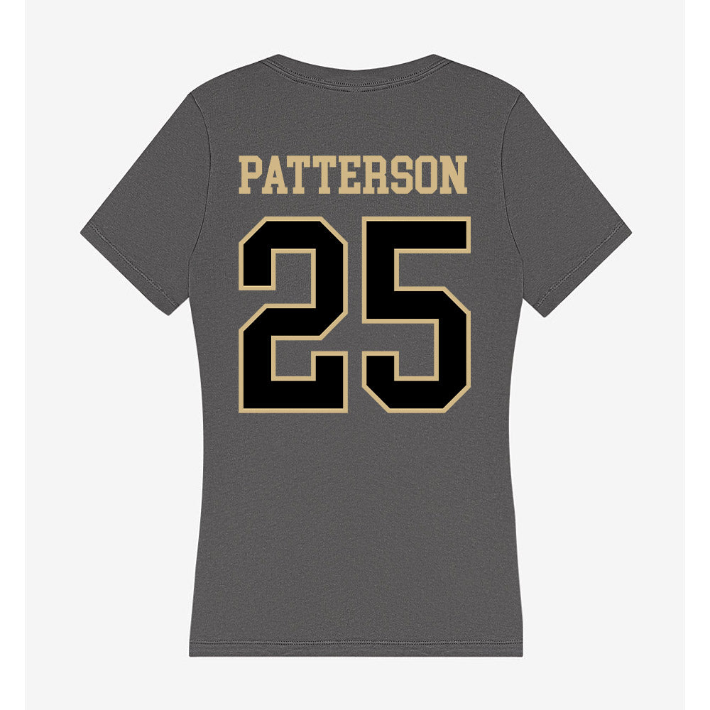Wake Forest - NCAA Football : Josh Patterson - Women's V-Neck T-Shirt-1
