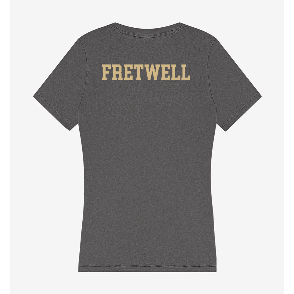 Wake Forest - NCAA Men's Cross Country : Bear Fretwell - Classic Shersey Women's V-Neck T-Shirt-1