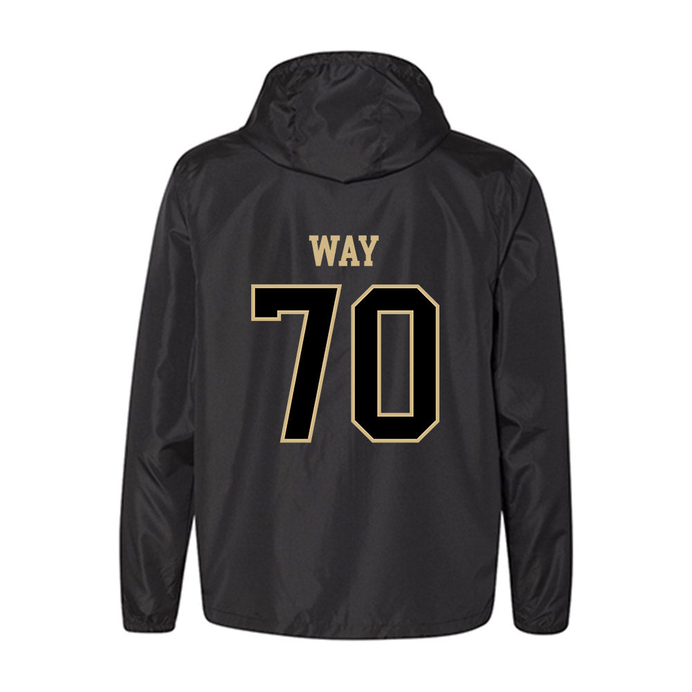 Wake Forest - NCAA Football : Will Way - Windbreaker-1