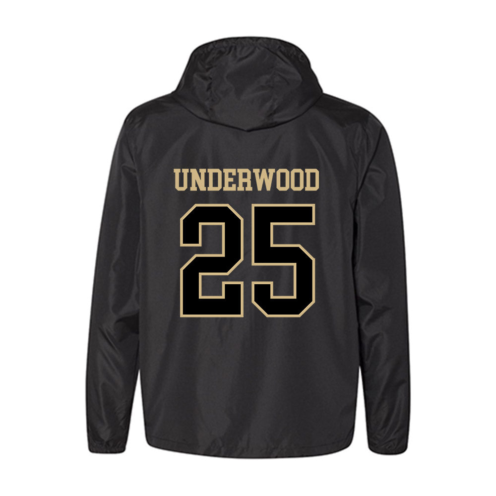 Wake Forest - NCAA Men's Basketball : Will Underwood - Classic Shersey Windbreaker-1