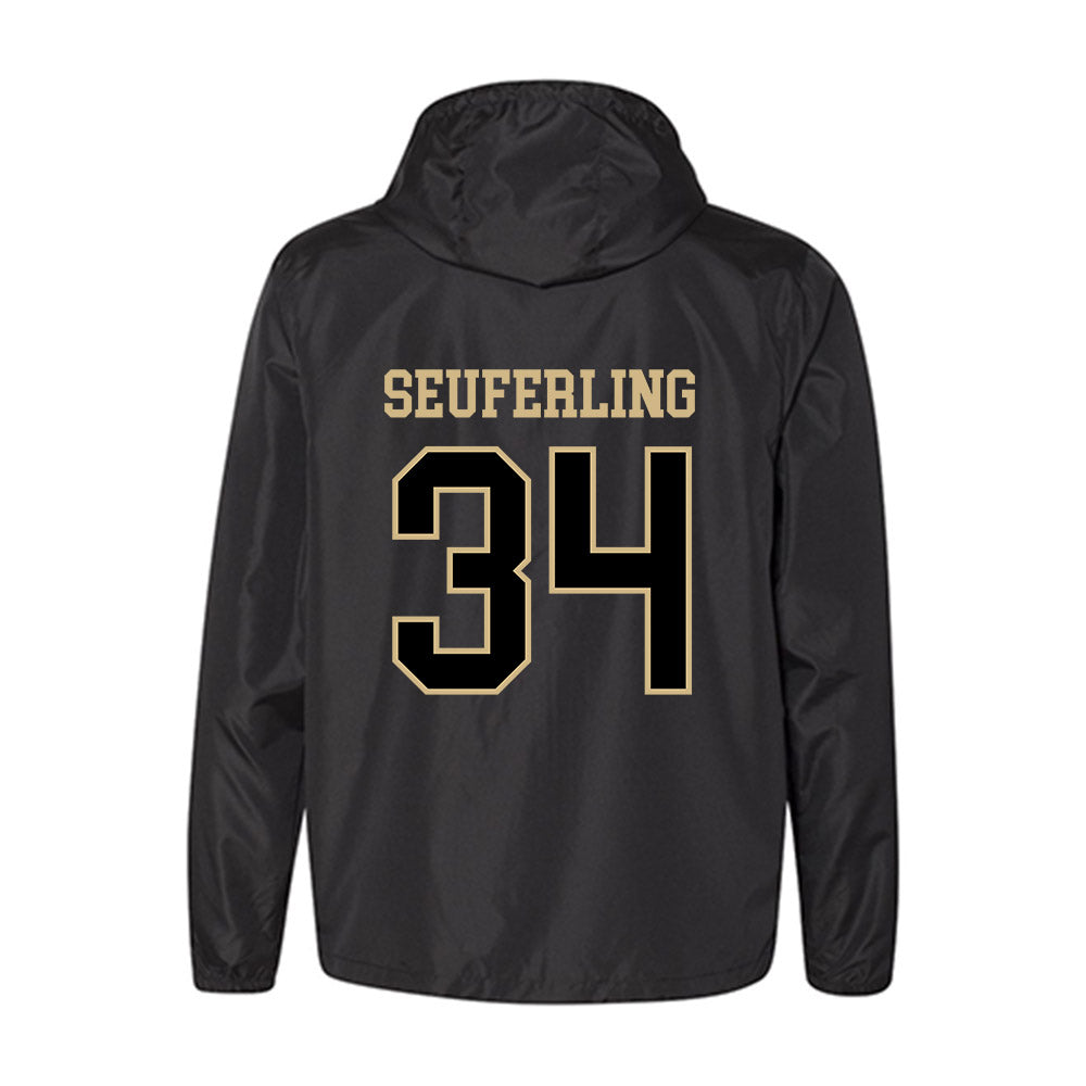 Wake Forest - NCAA Baseball : Grayden Seuferling - Classic Shersey Windbreaker-1