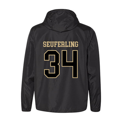 Wake Forest - NCAA Baseball : Grayden Seuferling - Classic Shersey Windbreaker-1