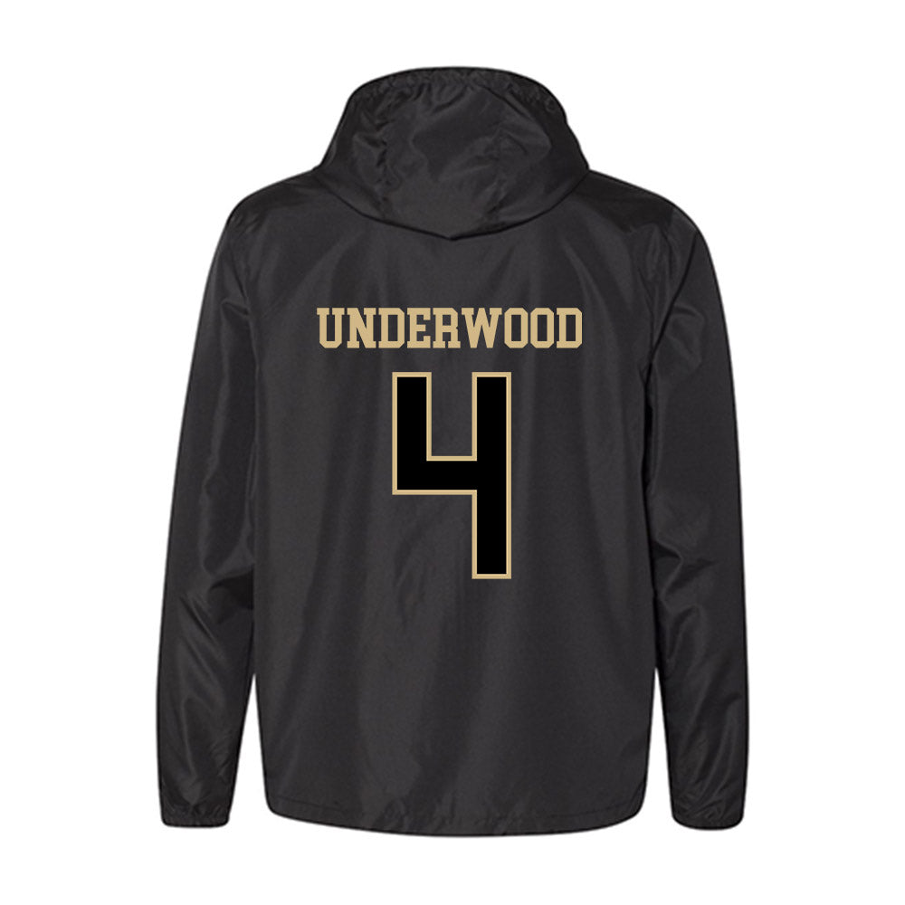 Wake Forest - NCAA Men's Basketball : Will Underwood - Windbreaker-1