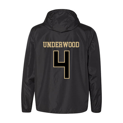 Wake Forest - NCAA Men's Basketball : Will Underwood - Windbreaker-1