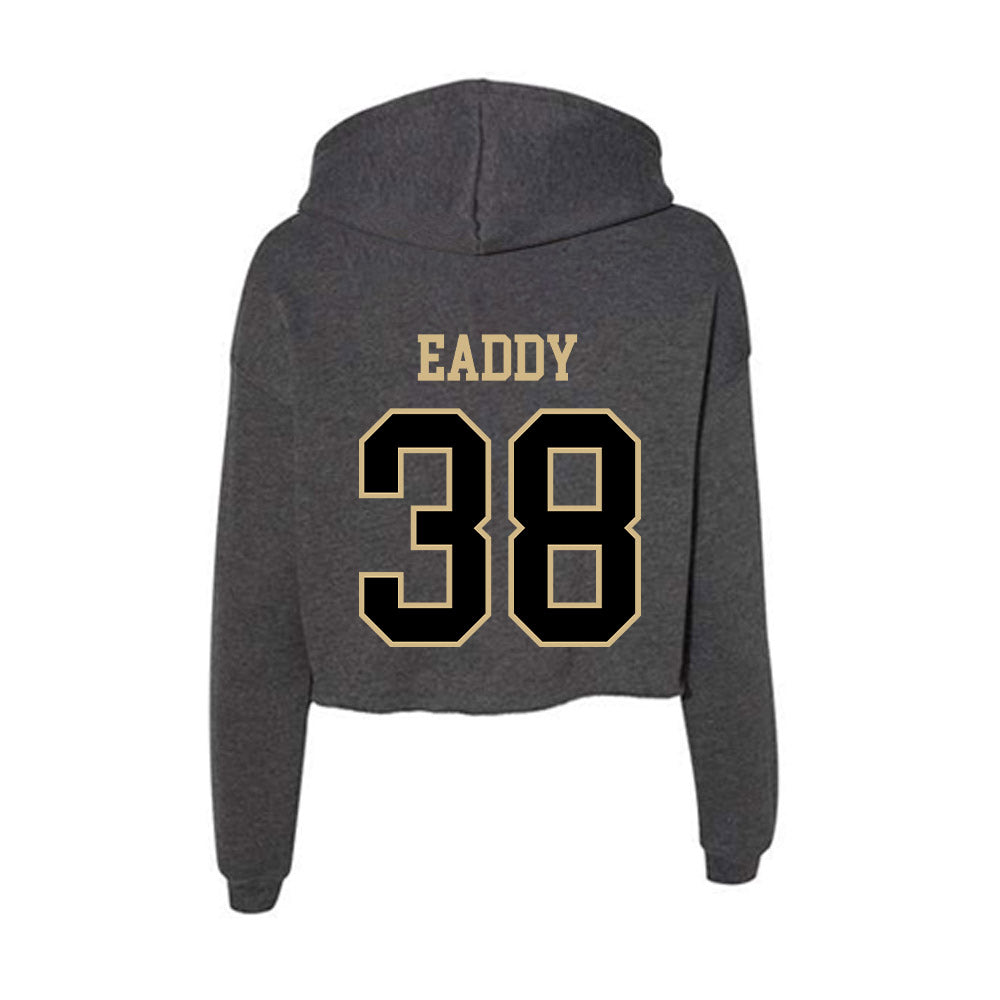 Wake Forest - NCAA Football : Somad Eaddy - Women's Crop Fleece Hoodie-1
