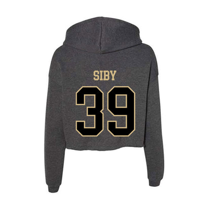 Wake Forest - NCAA Football : Mahamadou Siby - Women's Crop Fleece Hoodie-1