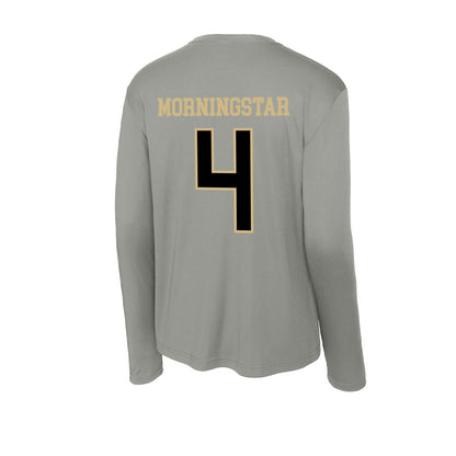 Wake Forest - NCAA Baseball : Blake Morningstar - Activewear Long Sleeve T-Shirt-1