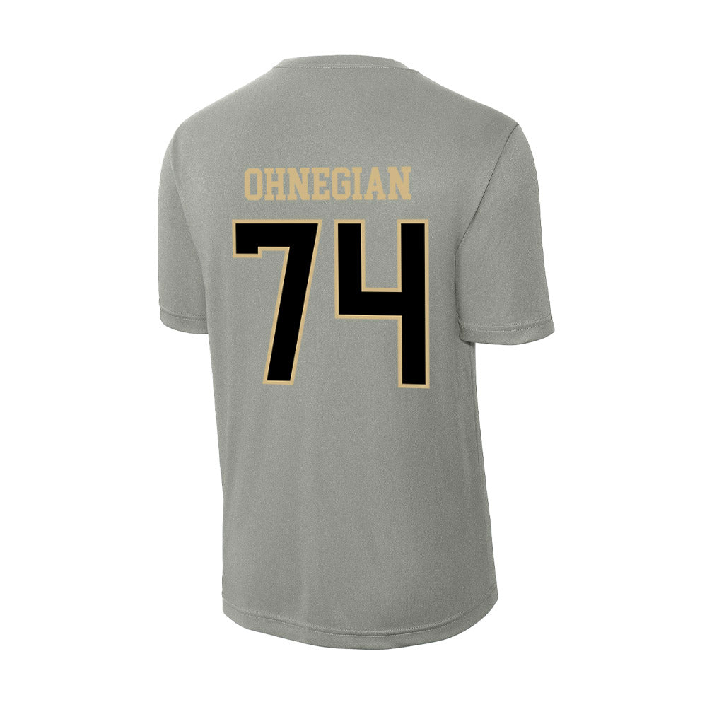 Wake Forest - NCAA Football : John Ohnegian - Activewear T-Shirt-1