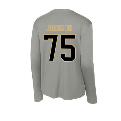Wake Forest - NCAA Football : Derrell Johnson - Activewear Long Sleeve T-Shirt-1