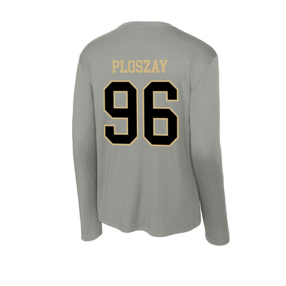 Wake Forest - NCAA Football : Jack Ploszay - Activewear Long Sleeve T-Shirt-1