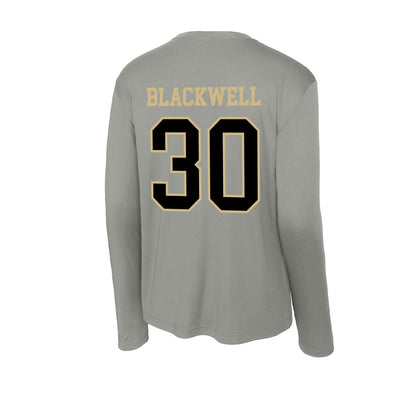 Wake Forest - NCAA Football : Jerron Blackwell - Activewear Long Sleeve T-Shirt-1