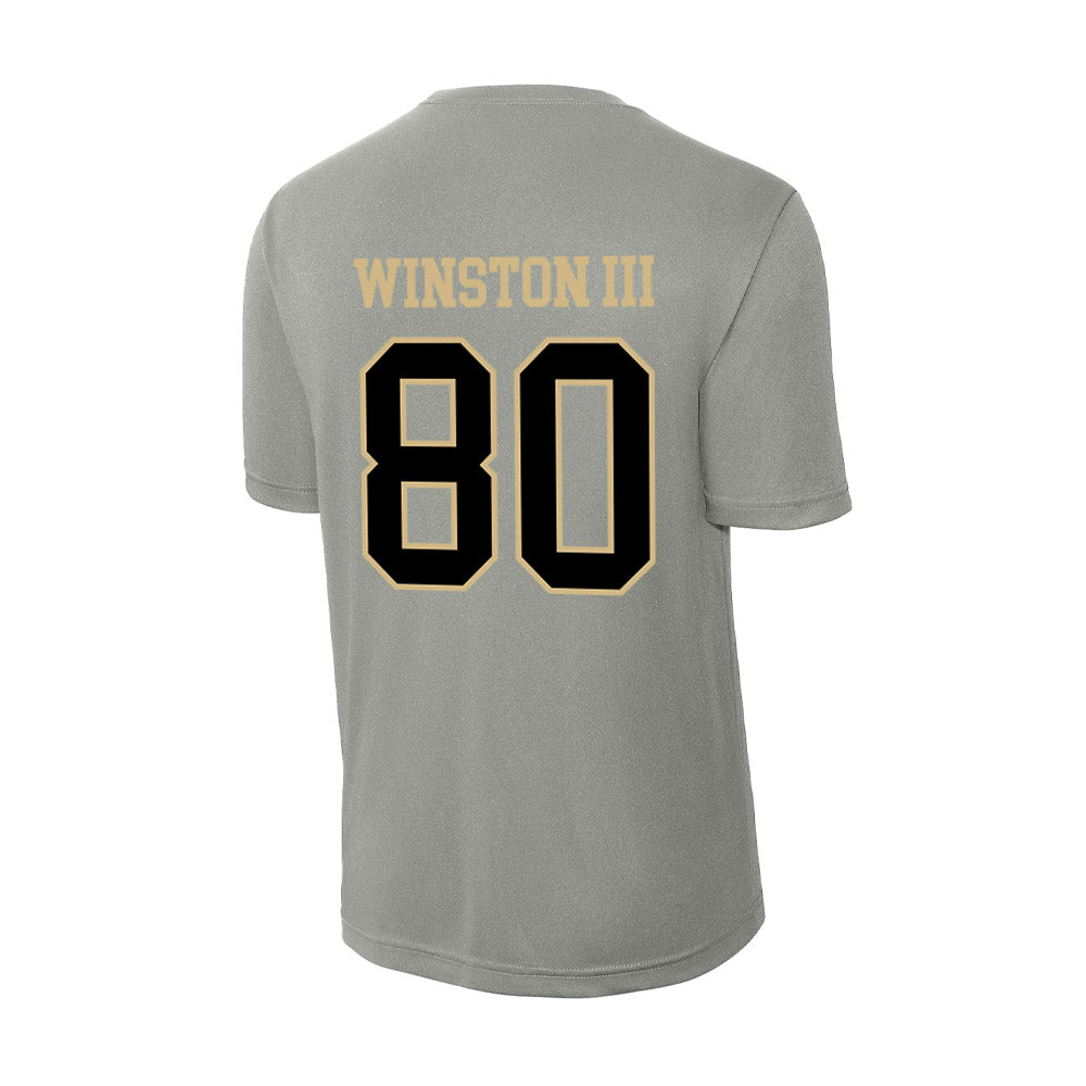 Wake Forest - NCAA Football : Braxton Winston III - Activewear T-Shirt-1