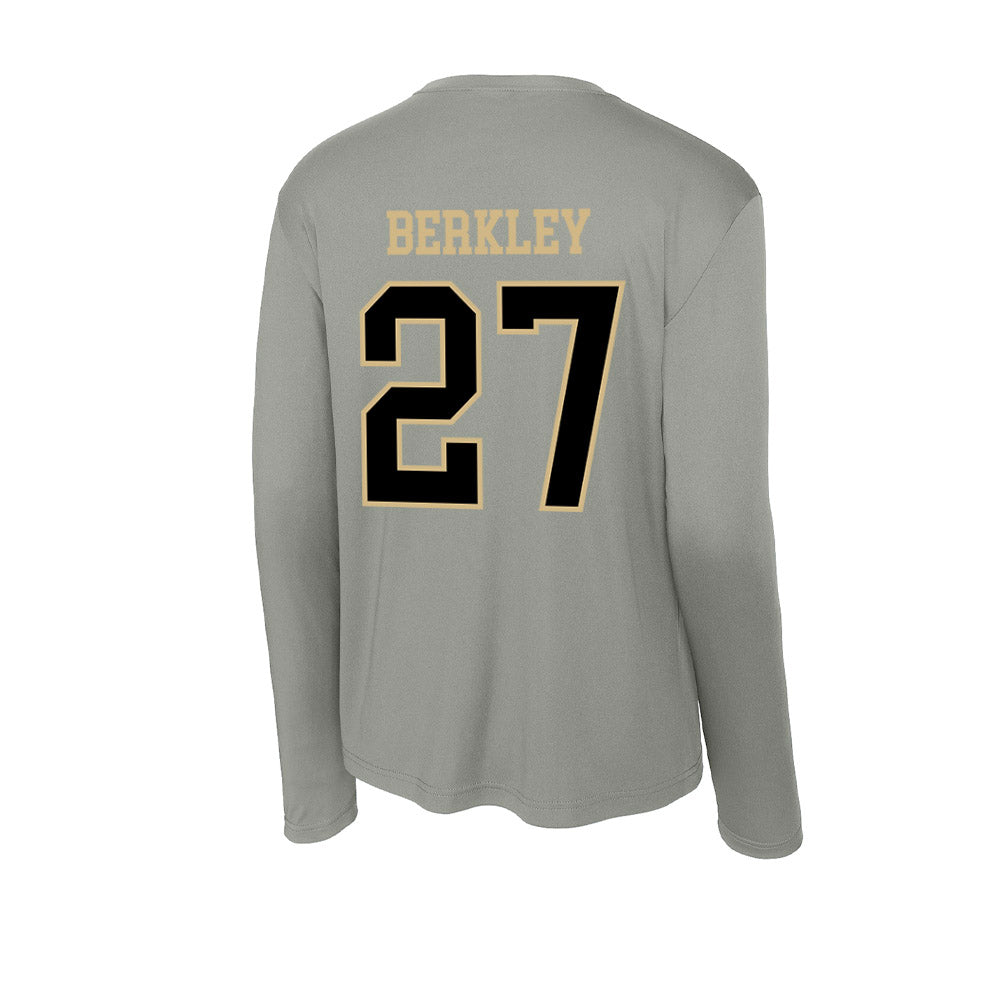 Wake Forest - NCAA Men's Soccer : Copeland Berkley - Activewear Long Sleeve T-Shirt-1