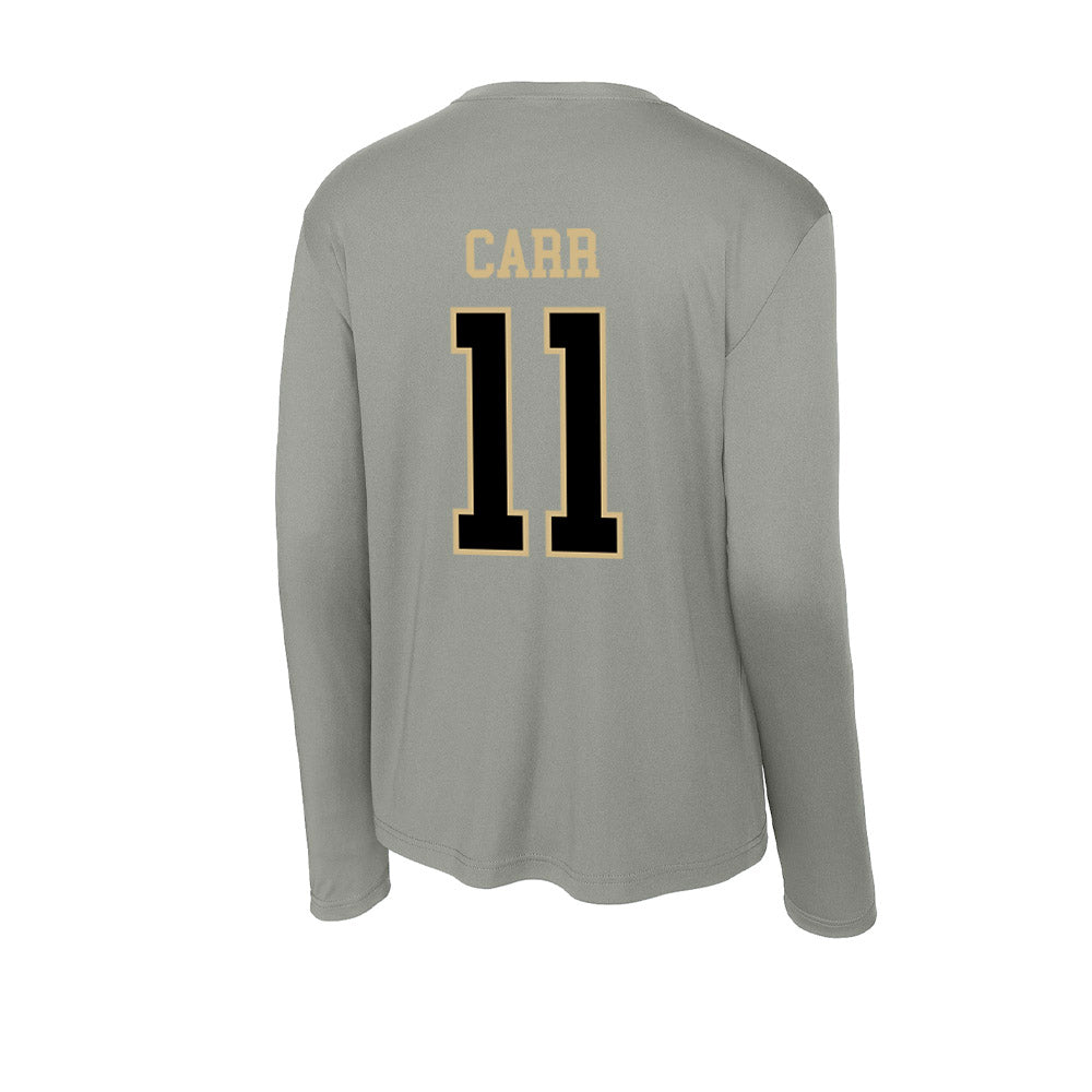 Wake Forest - NCAA Football : Nyquavion Carr - Activewear Long Sleeve T-Shirt-1