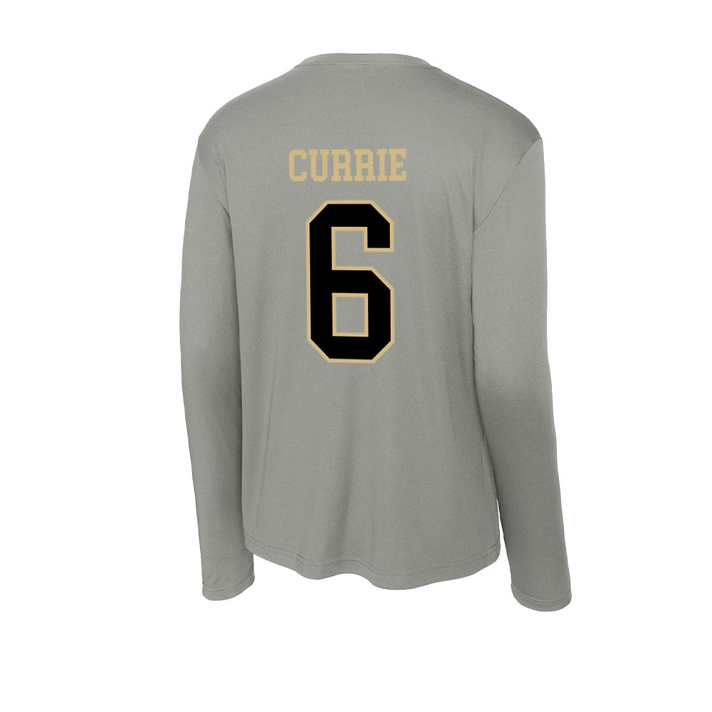 Wake Forest - NCAA Men's Soccer : Lorenze Currie - Activewear Long Sleeve T-Shirt-1