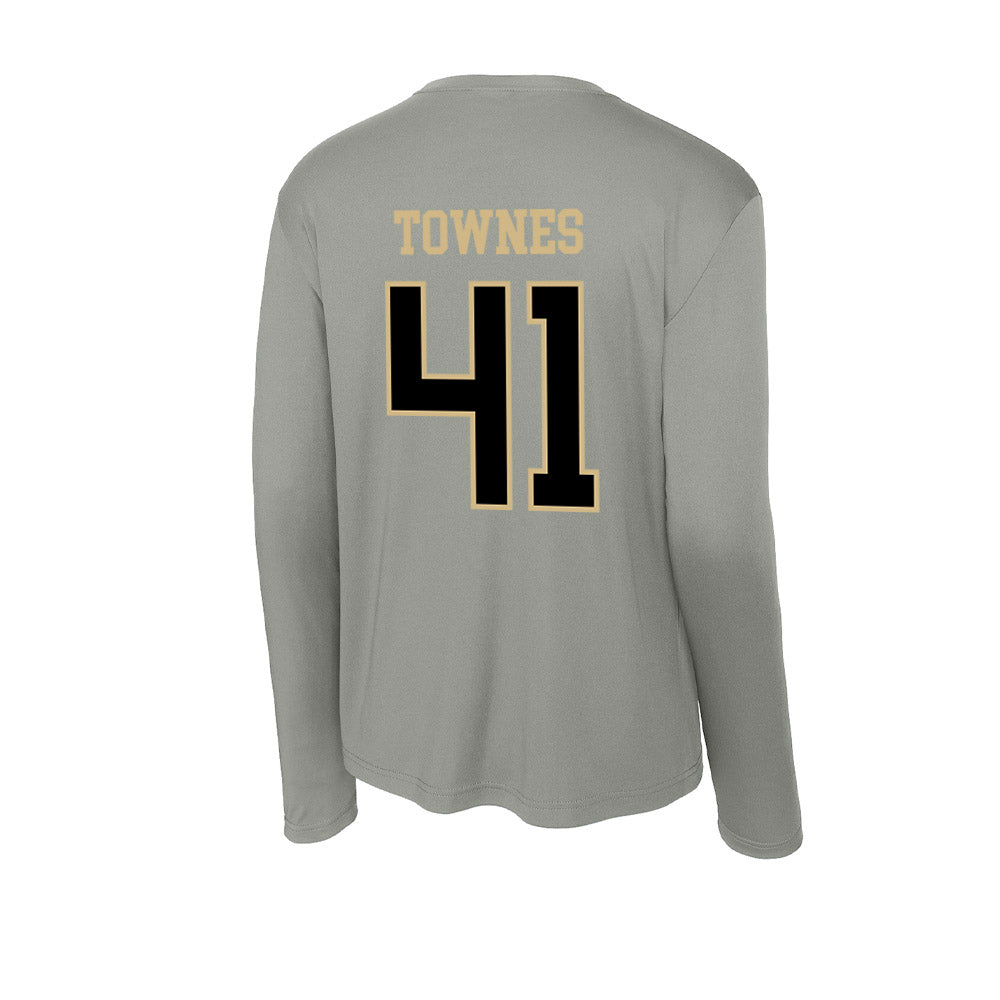 Wake Forest - NCAA Football : Kalil Townes - Activewear Long Sleeve T-Shirt-1
