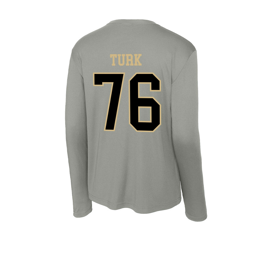 Wake Forest - NCAA Football : Fletcher Turk - Activewear Long Sleeve T-Shirt-1