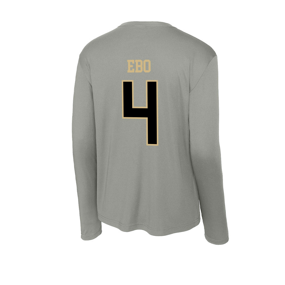 Wake Forest - NCAA Women's Volleyball : Laiya Ebo - Activewear Long Sleeve T-Shirt-1