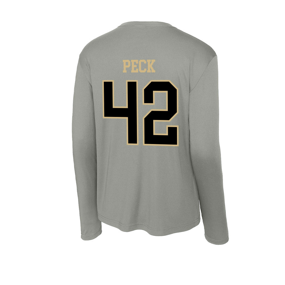 Wake Forest - NCAA Baseball : Alexander Peck - Classic Shersey Activewear Long Sleeve T-Shirt-1
