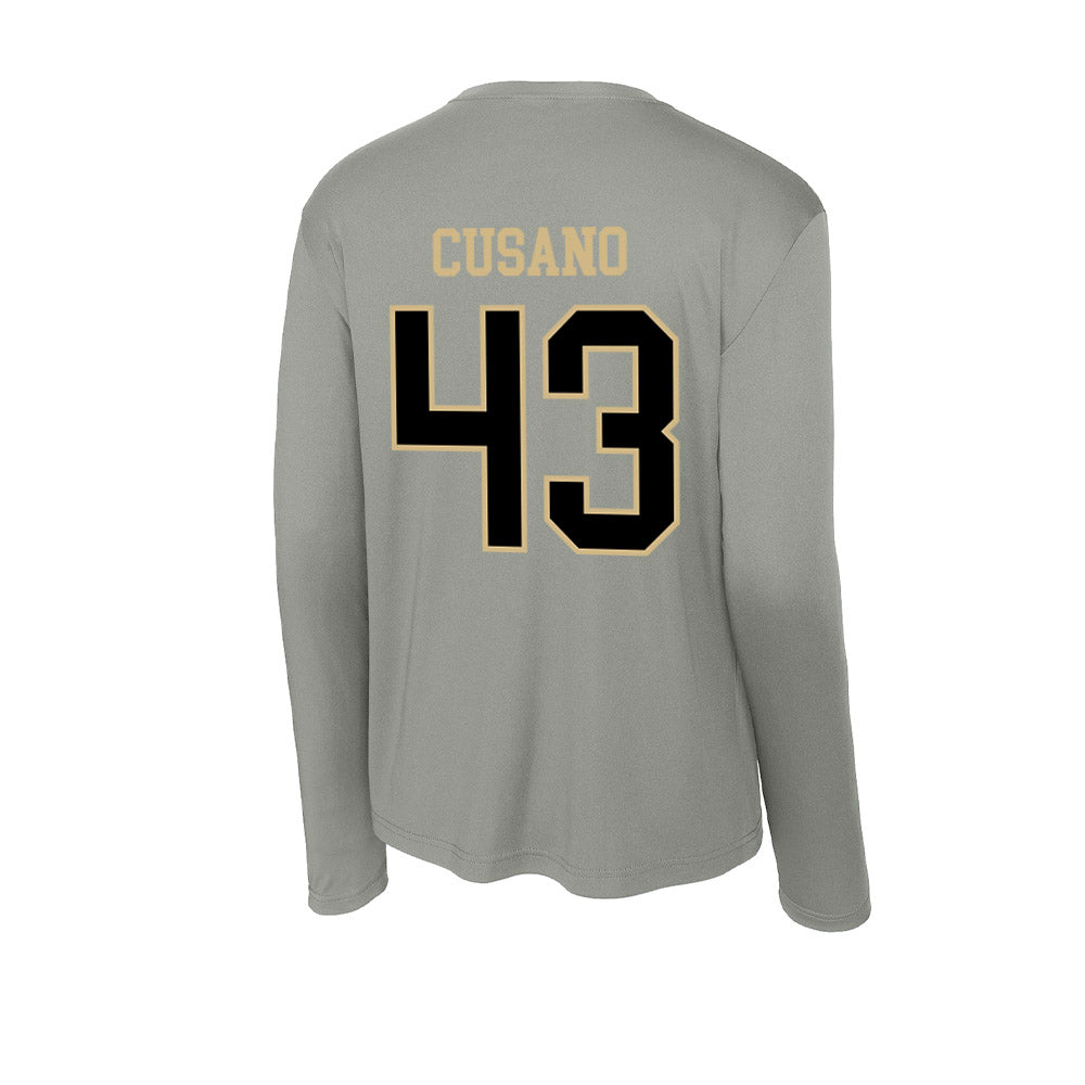 Wake Forest - NCAA Football : Frank Cusano - Activewear Long Sleeve T-Shirt-1