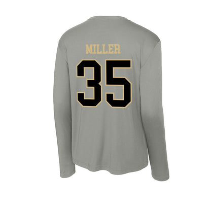 Wake Forest - NCAA Baseball : Griffin Miller - Classic Shersey Activewear Long Sleeve T-Shirt-1