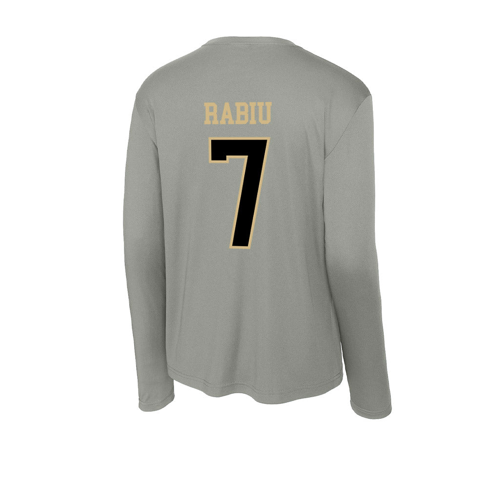 Wake Forest - NCAA Men's Soccer : Nico Rabiu - Activewear Long Sleeve T-Shirt-1