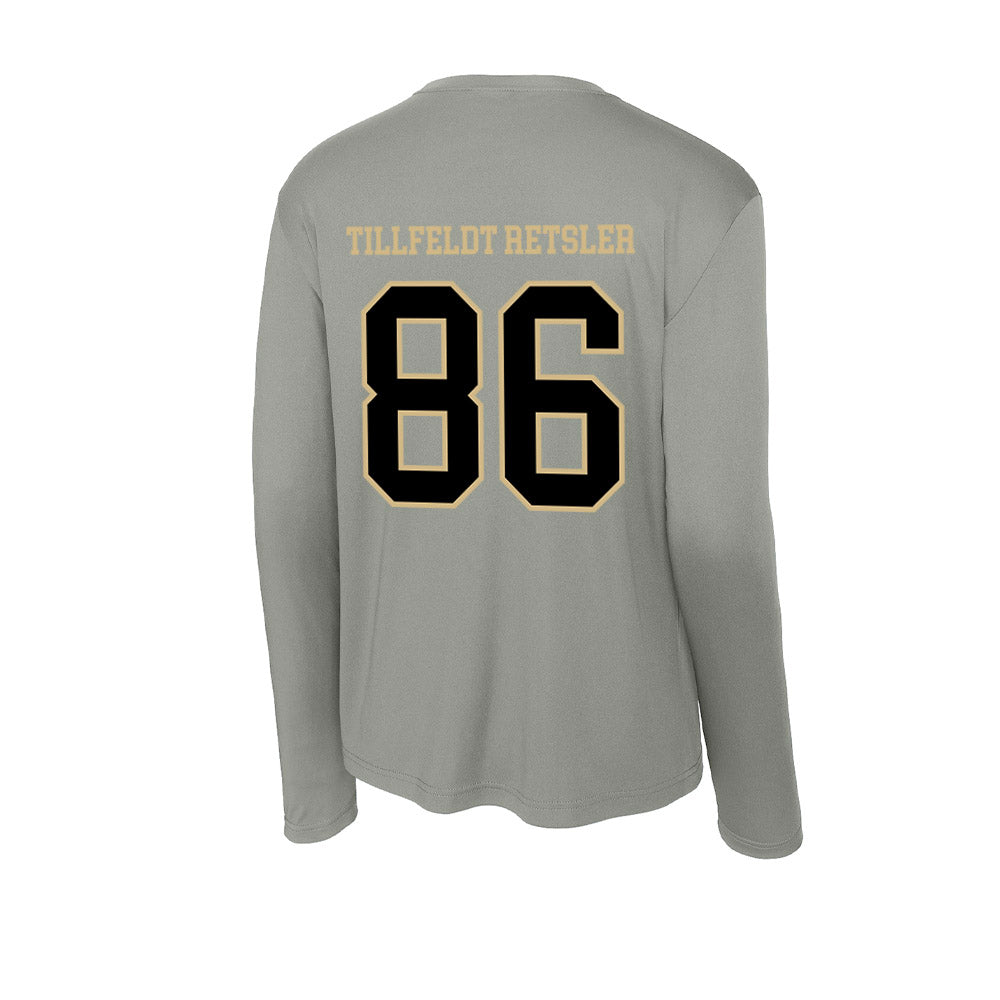 Wake Forest - NCAA Football : Maximilian Tillfeldt Retsler - Activewear Long Sleeve T-Shirt-1