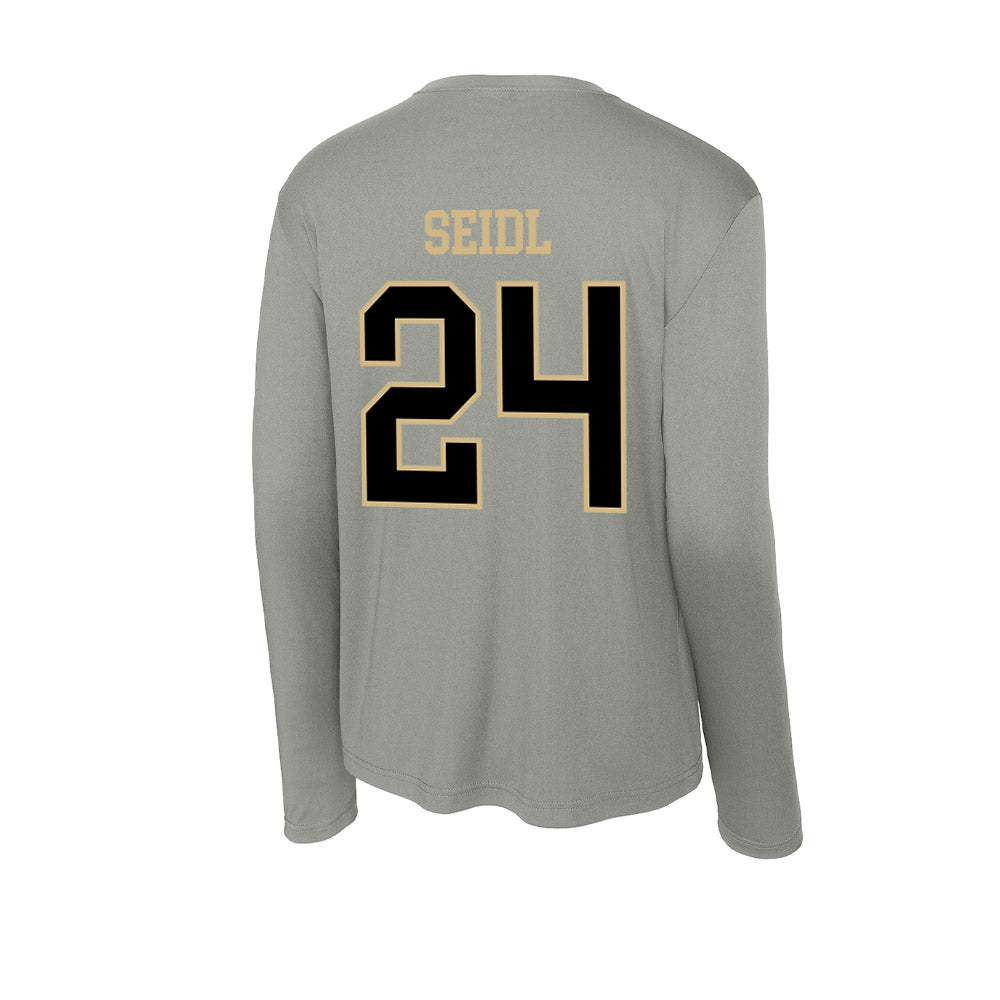 Wake Forest - NCAA Football : Sawyer Seidl - Activewear Long Sleeve T-Shirt-1