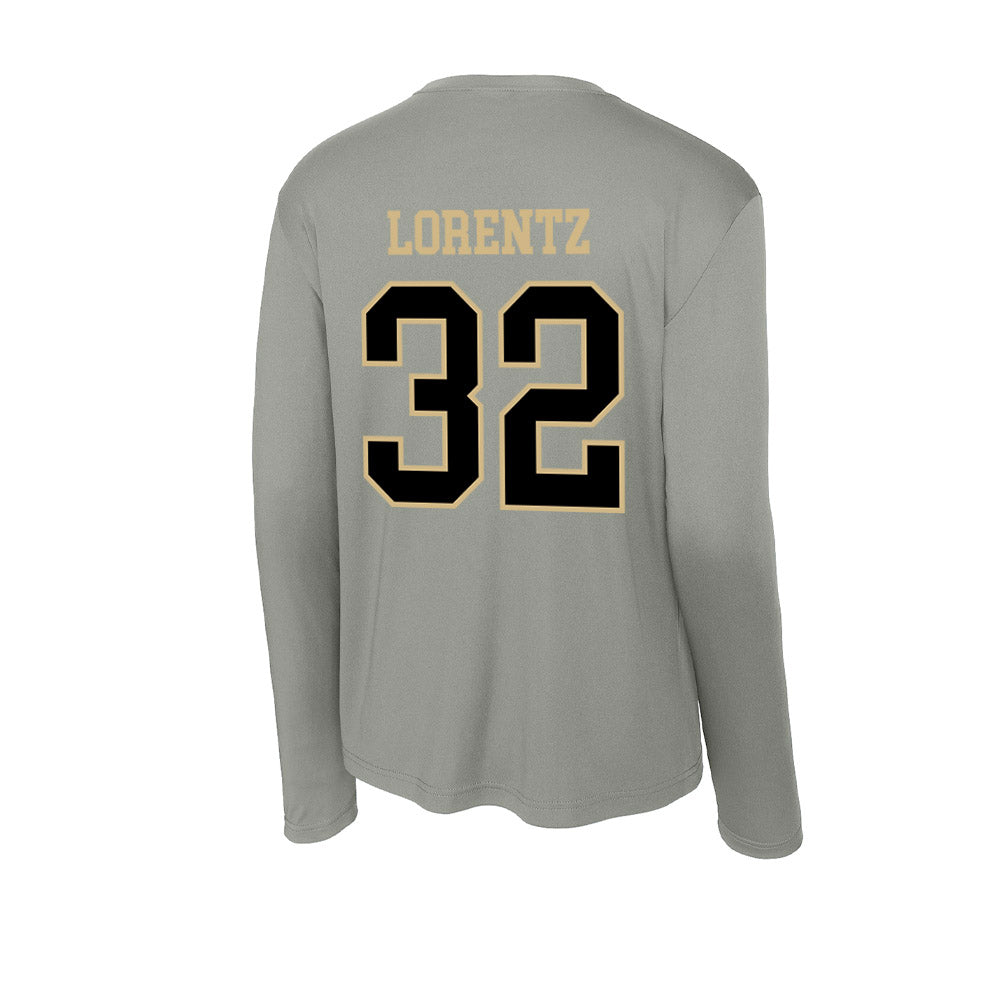 Wake Forest - NCAA Men's Soccer : Tate Lorentz - Activewear Long Sleeve T-Shirt-1